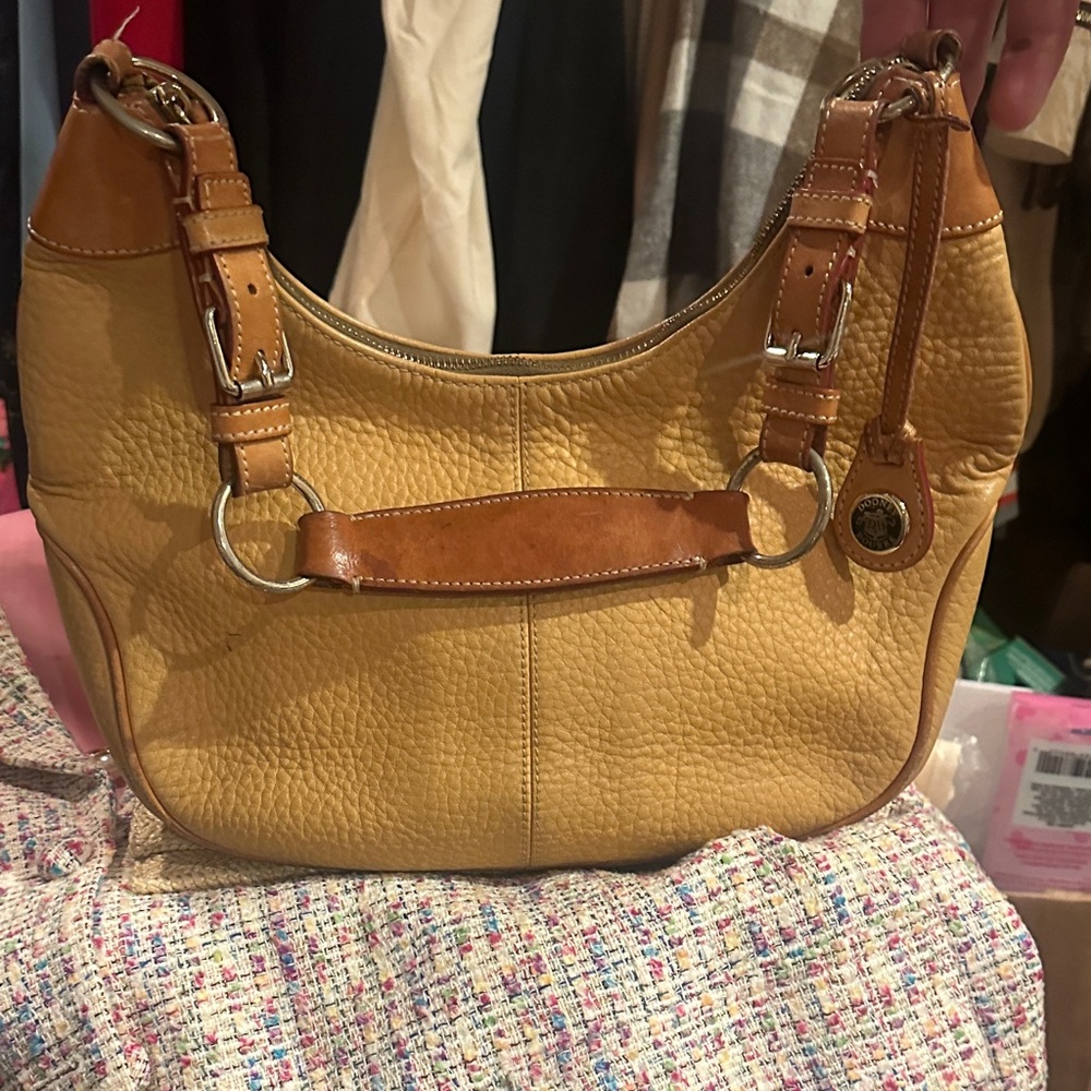 DOONEY&BOURKE VINTAGE ALL WEATHER leather O-ring slouch shoulder bag